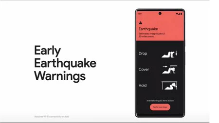 Android 13 incluye un sistema para detectar terremotos. Tu móvil Xiaomi lo tiene desde MIUI 11