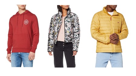 Chollos en tallas sueltas de chaquetas sudaderas de marcas como Levi's, Pepe Jeans, Superdry o Jack & Jones en Amazon