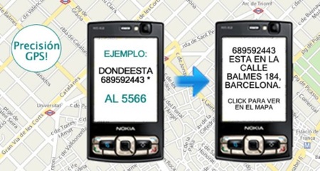 DondeEsta, localiza el móvil mediante un SMS