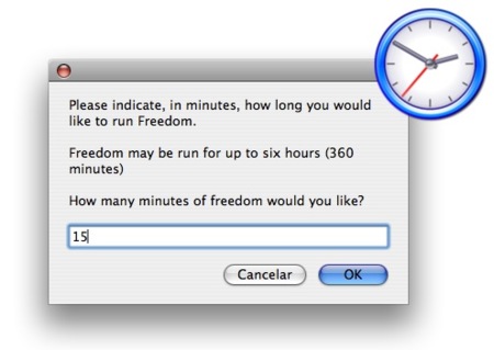 Freedom, desconecta de la red de redes temporalmente