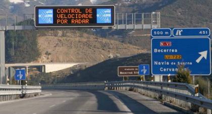 Resultados de la campaña de vigilancia de la velocidad en agosto