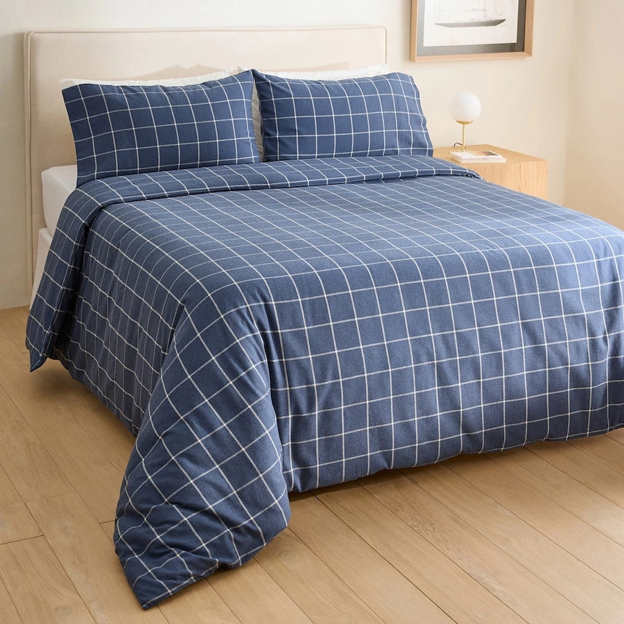 El Corte Inglés - Juego de funda nórdica franela algodón Marcel.