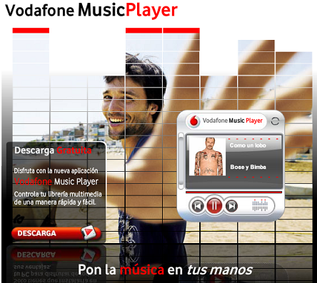 Las novedades de Vodafone para esta primavera: Music Player y nueva navegación Vodafone Live!