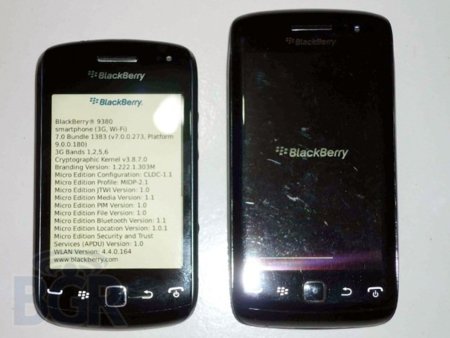 Se filtra nueva imagen de la BlackBerry Curve 9380