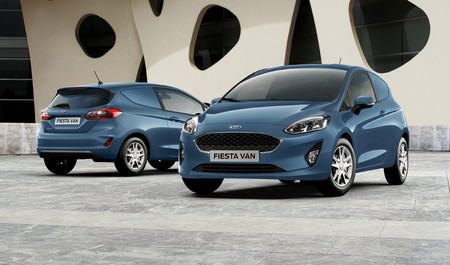 El nuevo Ford Fiesta ya tiene versión comercial: el "furgón" Fiesta Van para profesionales