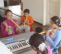 La educación musical, muy adecuada para los niños