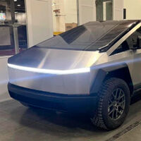 La Tesla Cybertruck, filtrada en nuevas imágenes: igual de futurista pero con ligeros cambios