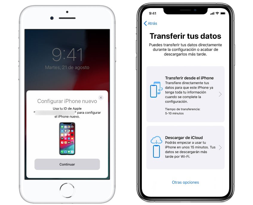 Pasar de un iPhone a otro iPhone: guía con TODOS los métodos para