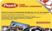 Prima te invita, por la cara, al GP de Catalunya