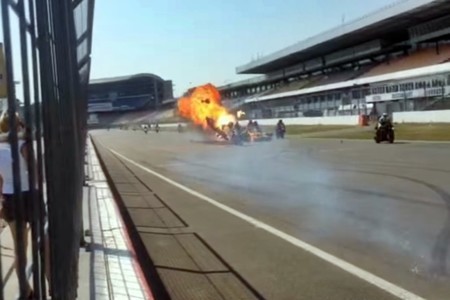 Extrayendo la moraleja a un accidente muy serio en unas tandas en Hockenheim