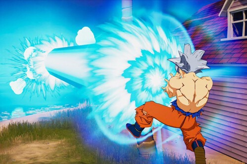 Fortnite Dragon Ball Blitz Royale Kamehameha