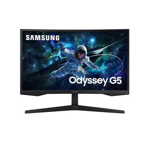 Samsung Monitor Curvo Gaming Odyssey G5 G55C QHD 27" con 165Hz y AMD Freesync