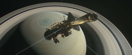 El vídeo de la primera inmersión de Cassini sobre Saturno y sus anillos