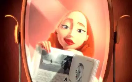 Una mujer frente al espejo: ficción real como la vida misma