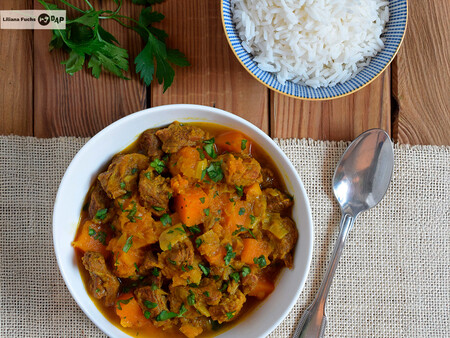 Curry japonés de ternera y calabaza con manzana, una receta fácil y reconfortante