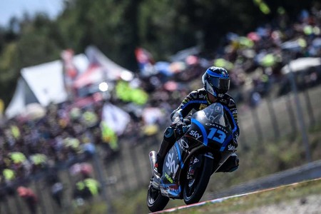 Celestino Vietti lidera su primera sesión de entrenamientos libres de Moto3 en Austria