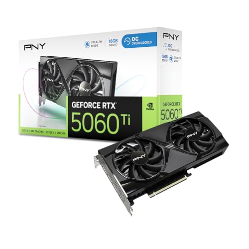 PNY GeForce RTX 5060 Ti Overclocked Dual Fan 8GB GDDR7
