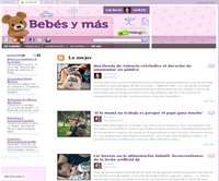 Nueva pestaña con 'Lo mejor' de Bebés y más y comentarios con Facebook