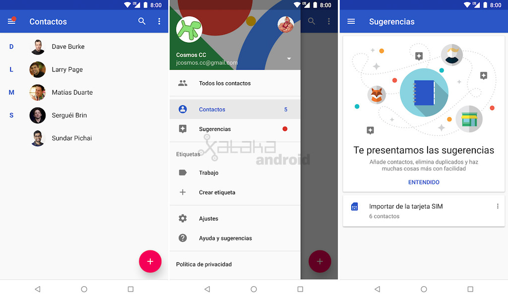 Contactos 2.8