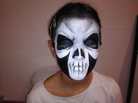 Lúcete con este maquillaje de calavera para Halloween