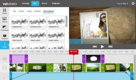Un vistazo a WeVideo, el editor de vídeos en la nube