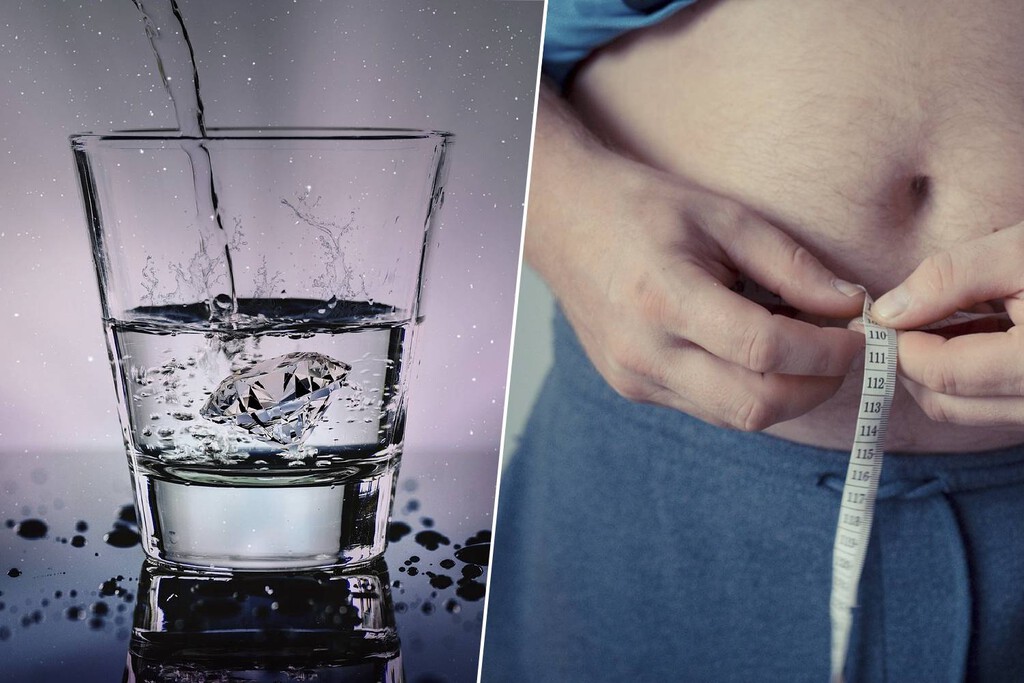 El agua con gas tiene un 