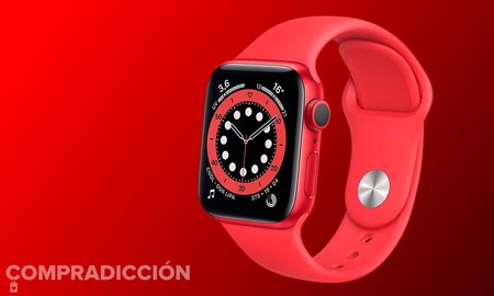 Que no se te escape esta vez: el Apple Watch Series 6 en rojo vuelve a su precio más bajo en Amazon. Lo puedes estrenar por 359 euros