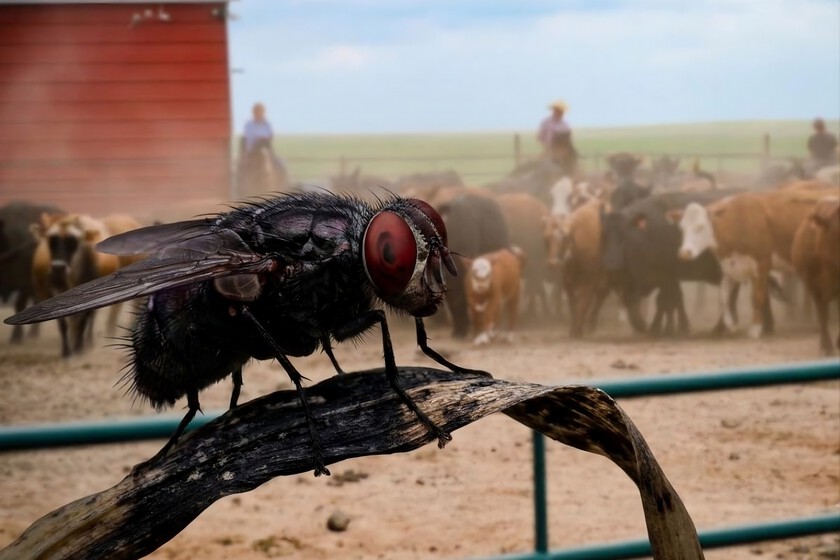 EE. UU. está liberando millones de moscas sobre Texas: es la guerra biológica para combatir un parásito devorador de carne que falló en detener