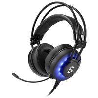 Sharkoon se apunta a los auriculares gamer llamativos con este modelo con iluminación LED incorporada