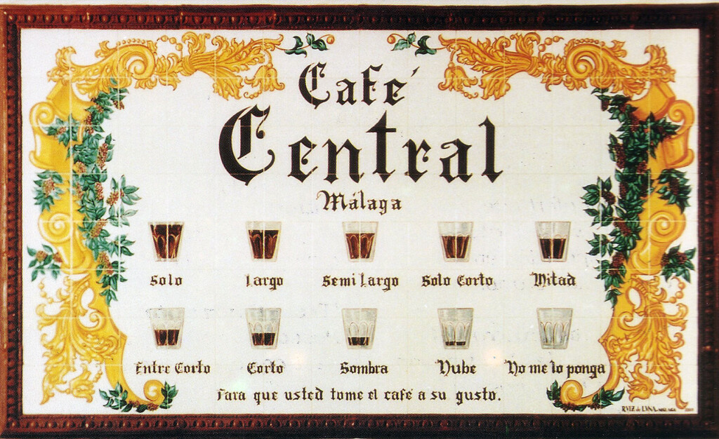 El azulejo que enseñó a los malagueños a pedir café ya tiene nueva casa: del Café Central al colegio Los Olivos