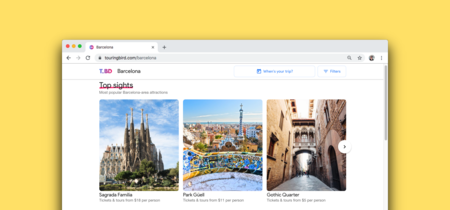 Touring Bird, el nuevo sitio de Google para encontrar cosas que hacer en varios destinos turísticos del mundo 