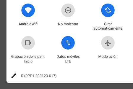 Android 11 añade la grabación de pantalla en los ajustes rápidos