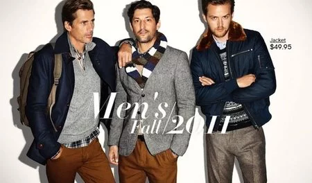 Jamie Strachan, Mark Vanderloo y Tony Ward, todos juntitos y mal avenidos para H&M