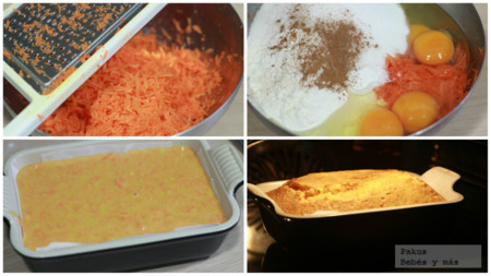 Bizcocho De Zanahoria Pasos