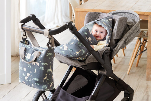 Los bolsos más prácticos y bonitos para llevar en el cochecito del bebé