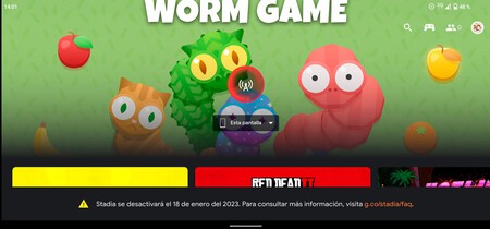 Worm Game Google Stadia