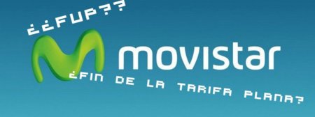 Sobre el fin de la tarifa plana, Movistar y el FUP