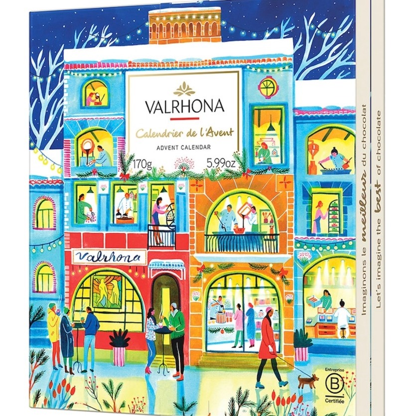Calendario de Adviento Valrhona
