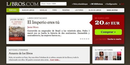Nace la red social para amantes de la lectura: libros.com