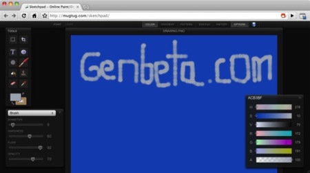 Sketchpad, un paint en la nube hecho con HTML5