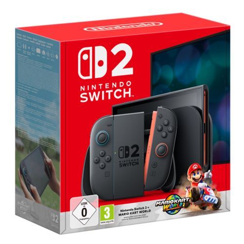 Consola Nintendo Switch 2 + Mario Kart World (descargable)