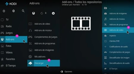 Instalar Addons De Video Kodi