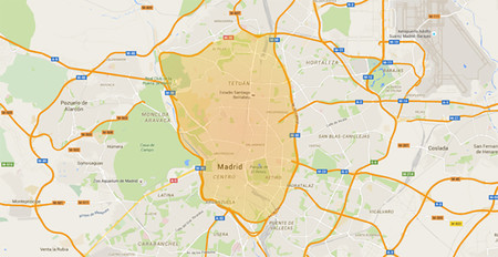 Mapa Madrid Restringido