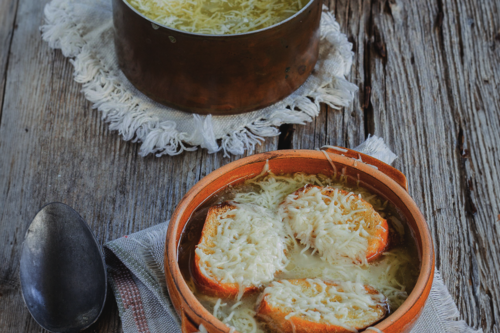 Receta sopa de cebolla