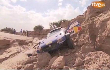 Abandono de Carlos Sainz (RTVE)
