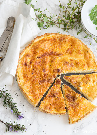 Hoy cena al más puro estilo francés. Receta de quiché lorraine 