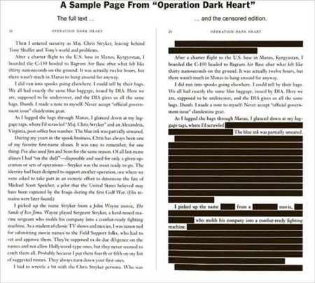 La quema de libros en el Pentágono y una copia original que protege WikiLeaks