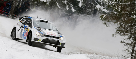 Rally de Suecia 2013: Sólo Sébastien Loeb resiste el ritmo de los Volkswagen