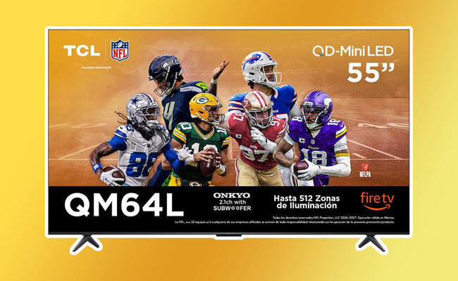 Pantalla Tcl 4k Qd Miniled Smart Tv Amazon Mexico Ofertas Descuentos