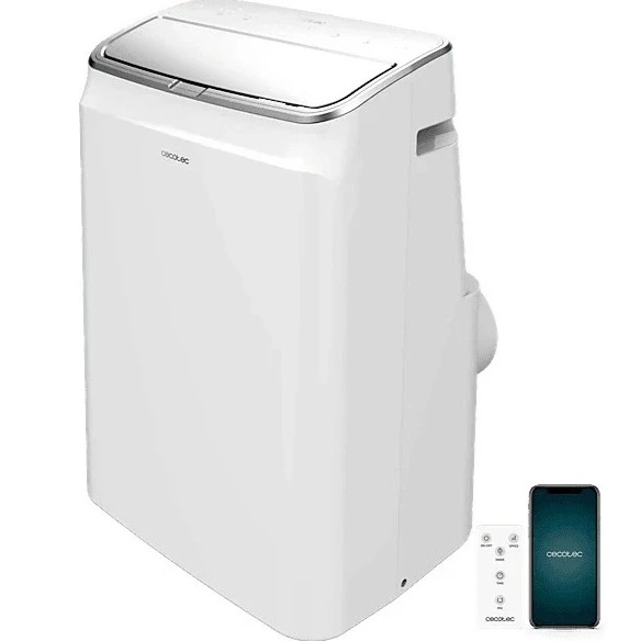 Aire acondicionado portátil - Cecotec ForceClima 12800 Soundless Heating Connected